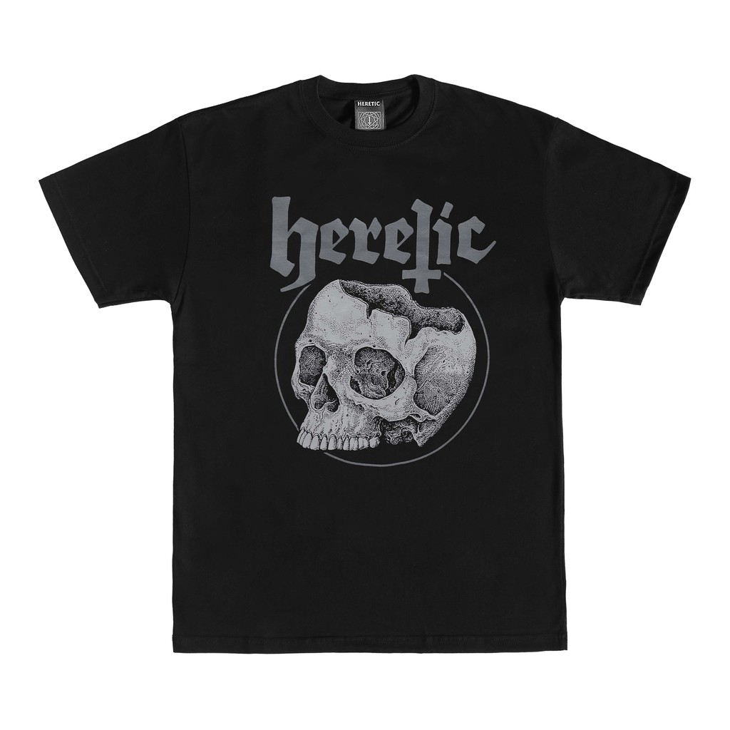 Heretic - T-Shirt - Broken Skull