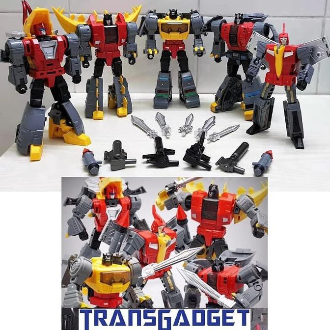 Kusus Hari Ini Mft Transformers Dinobot G1 - Grimlock - Slag - Swoop - Snarl - Sludge Terlaris
