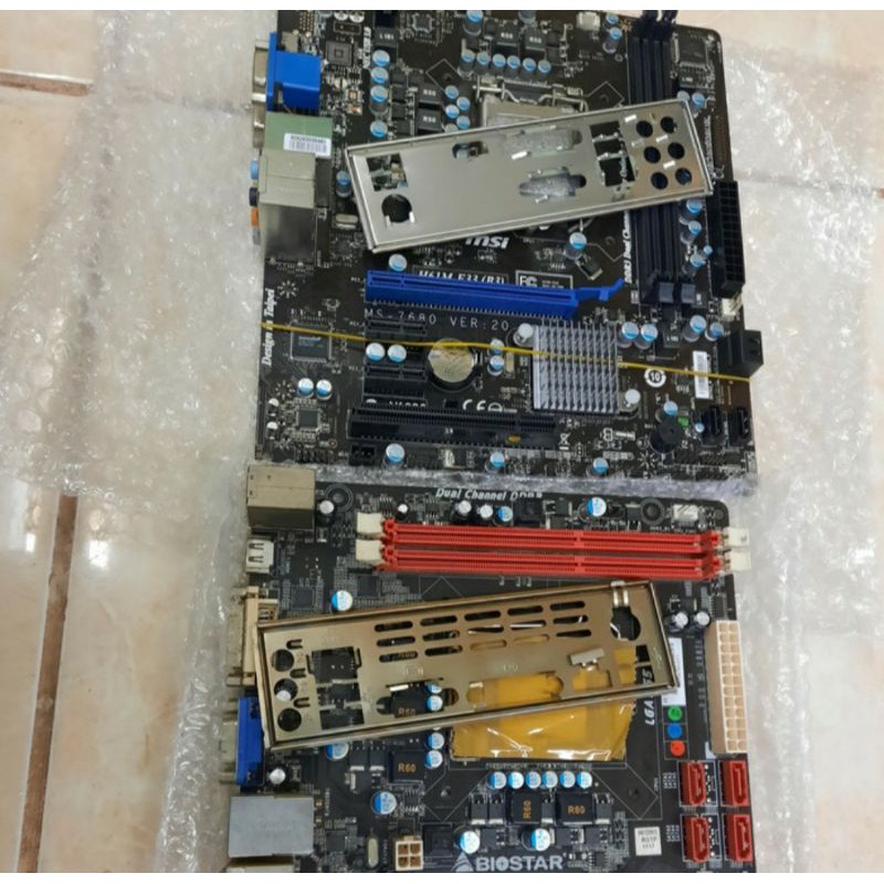 Mainboard H61 ddr3 Lga 1155 support prosesor ivy gen 3 dan gen 2