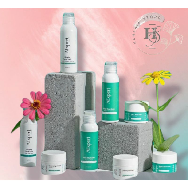 AEXpert Glowing & Acne Skincare by Ashanty & dr.Ekles | Skincare AExpert Glowthening & Acne Series |