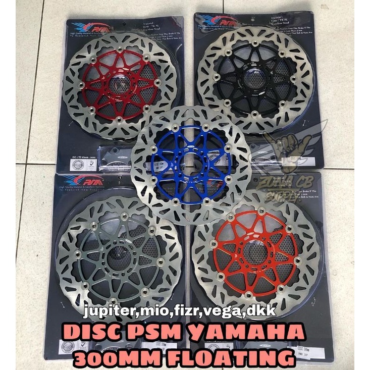 disc piringan cakram depan 300 mm lebar / dis depan jupiter fiz r vega cripton rxking mio PSM TRACKT