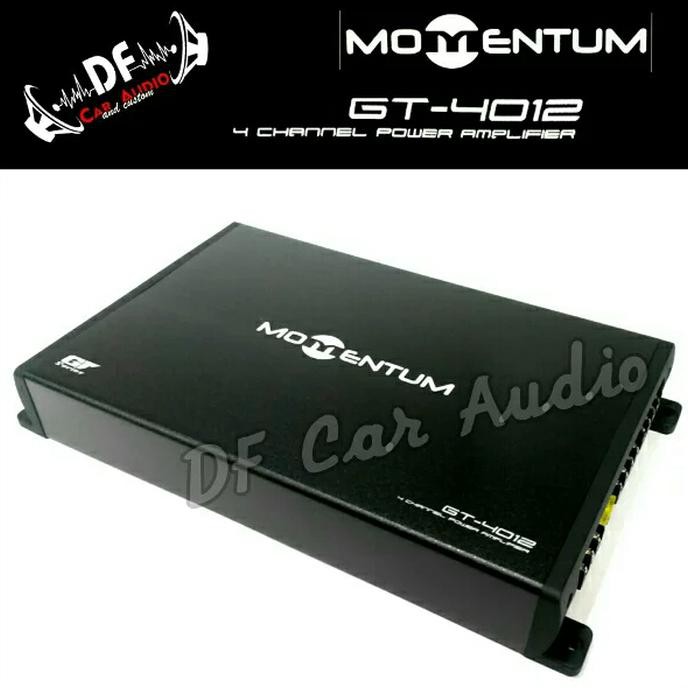 Power 4 chanel Momentum Gt-4012 Power 4ch Amplifire 4 chanel
