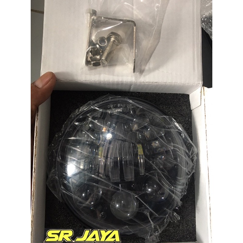 Lampu Daymaker 5,75 inch 16 LED Merk MOS