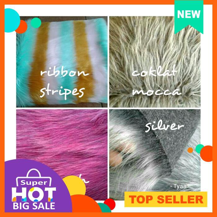 Kain Karpet Bulu Korea Alas Dashboard Mobil