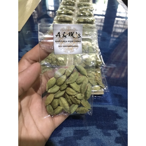 

Kapulaga Hijau India Premium dan Besar 10k