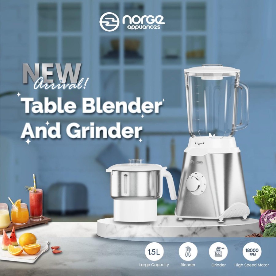 Makassar ! Norge Table Blender and Grinder NG- BD21