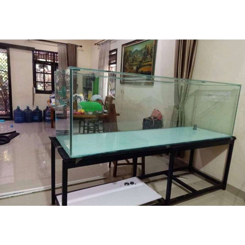 Aquarium Kaca Ukuran 200x70x70 full 12 ml FULLSET
