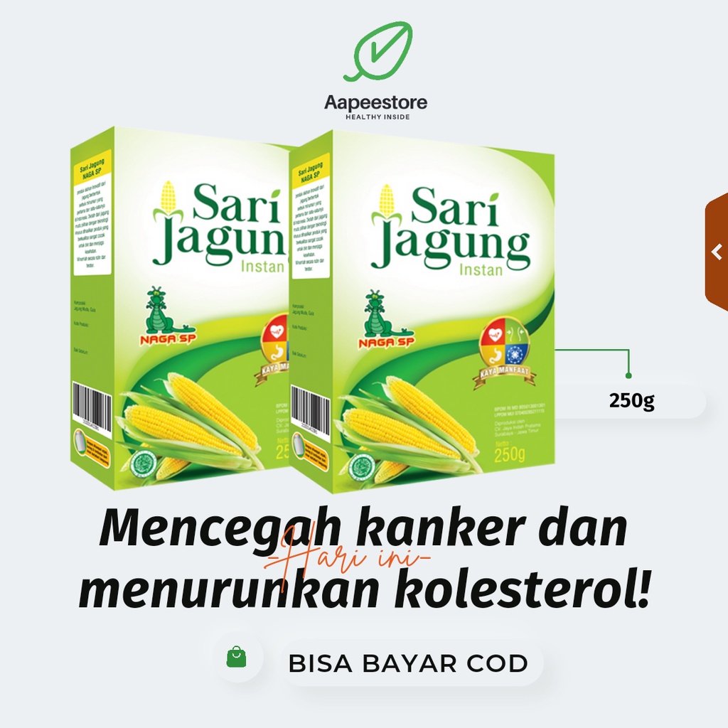 

MINUMAN SERBUK MURAH SARI JAGUNG