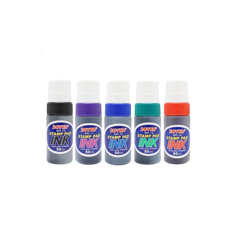 

Stamp pad INK refill tinta stempel joyko perbox(isi12)