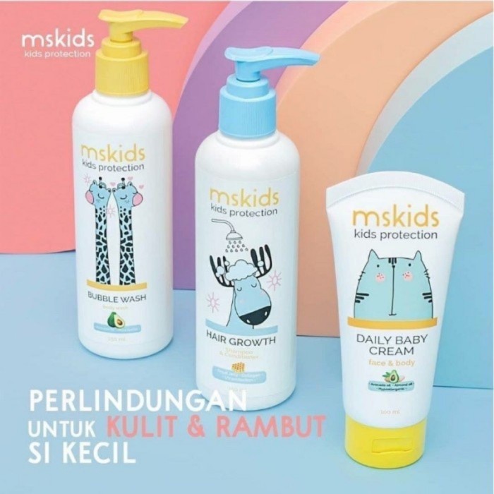 Paket Ms Kids / Ms Kids By Ma Glow / Skincare anak / Skincare Bayi / Kids Care - Original 100%
