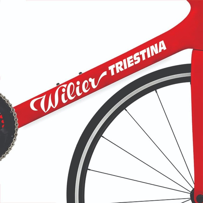 Cutting Stiker Pack Sepeda Wilier Triestina  Bicycle