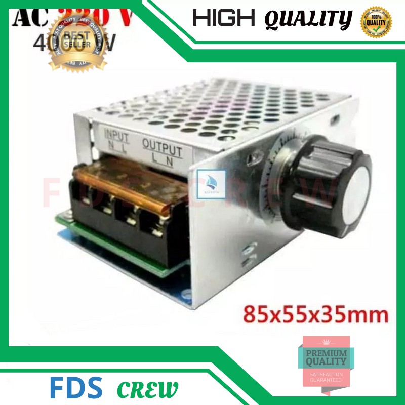 Dimmer 4000W 220V SCR Speed Controller Voltage Regulator