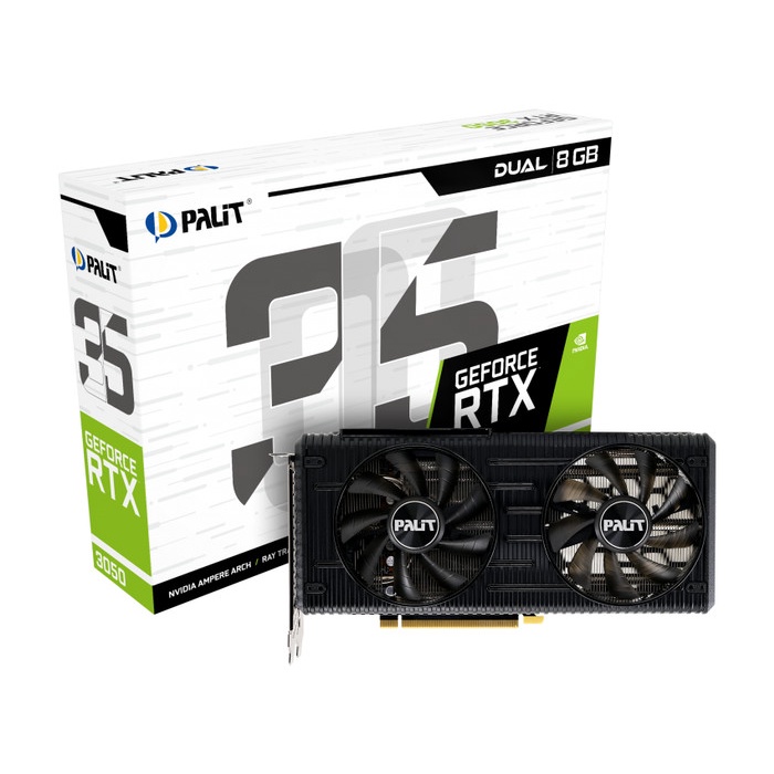 Palit GeForce RTX 3050 8GB Dual