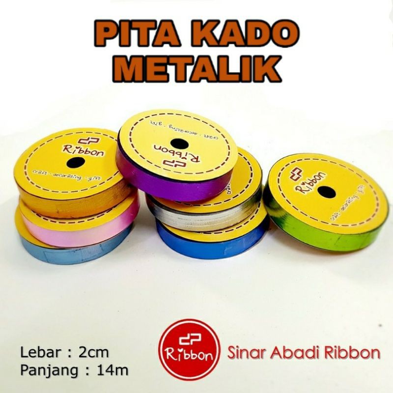 

Pita Kado 2 cm/Pita Jepang Polos 3/4