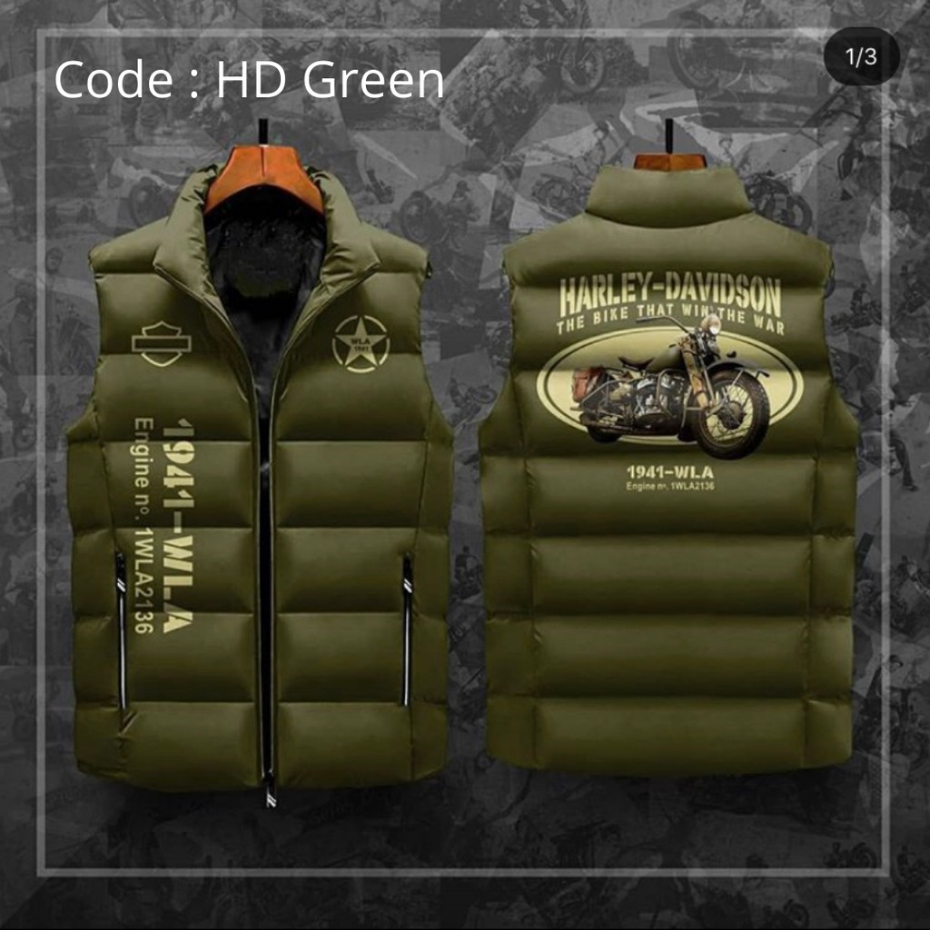 Rompi Riding Vest Riding Rompi windproof Rompi motor Rompi biker HD GREEN