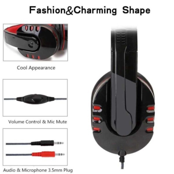 Headset Gaming  Gaming Headphone HP H220 - Jack Gaming Headset