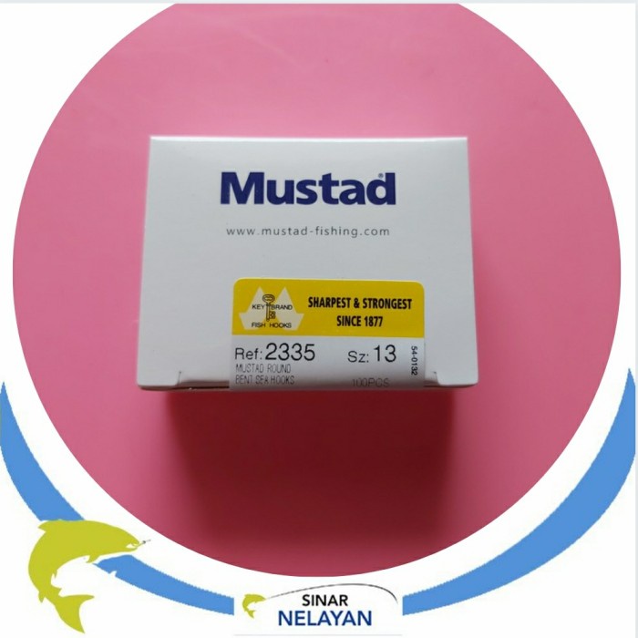 Kail mata pancing cap Mustad 2335 no 13