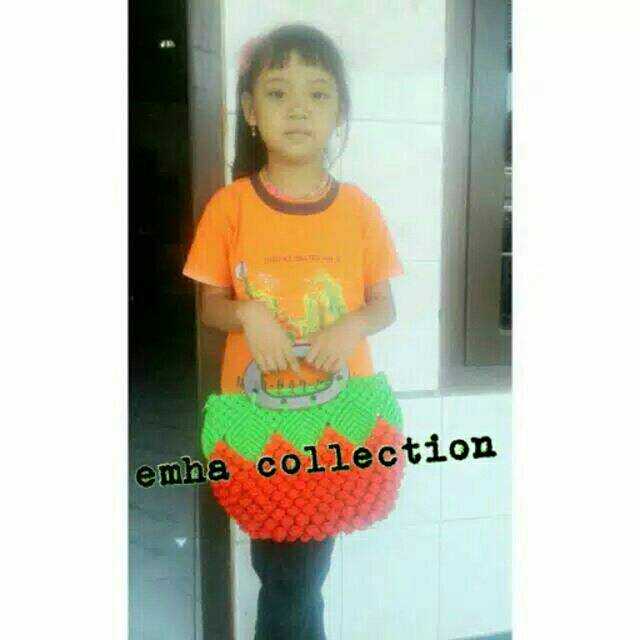 💣OPEN PO CEPAT 💣JATENG TAS HANDMADE TALI KUR MOTIF WARNA MERAH TAS SELEMPANG TAS KERJA WANITA top