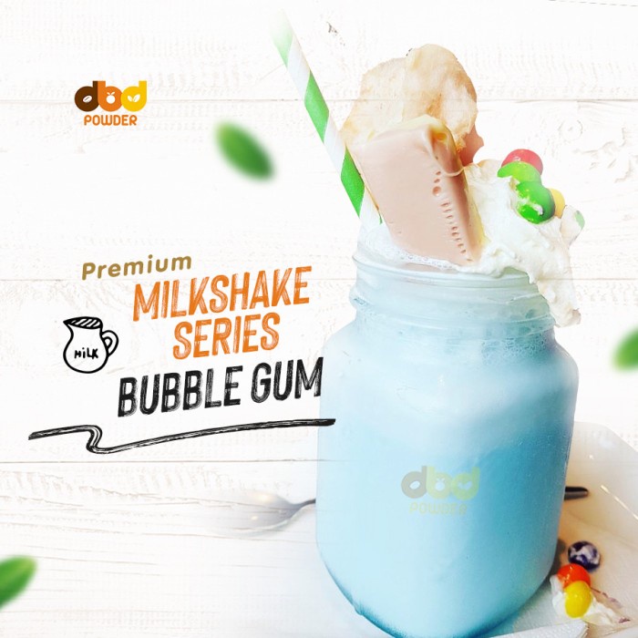 

BUBUK MINUMAN PREMIUM BUBBLE GUM - POWDER PREMIUM BUBBLE GUM