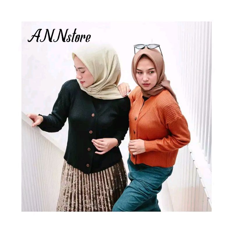 Strada Cardie Rajut Wanita // Terbaru Paling Kekinian