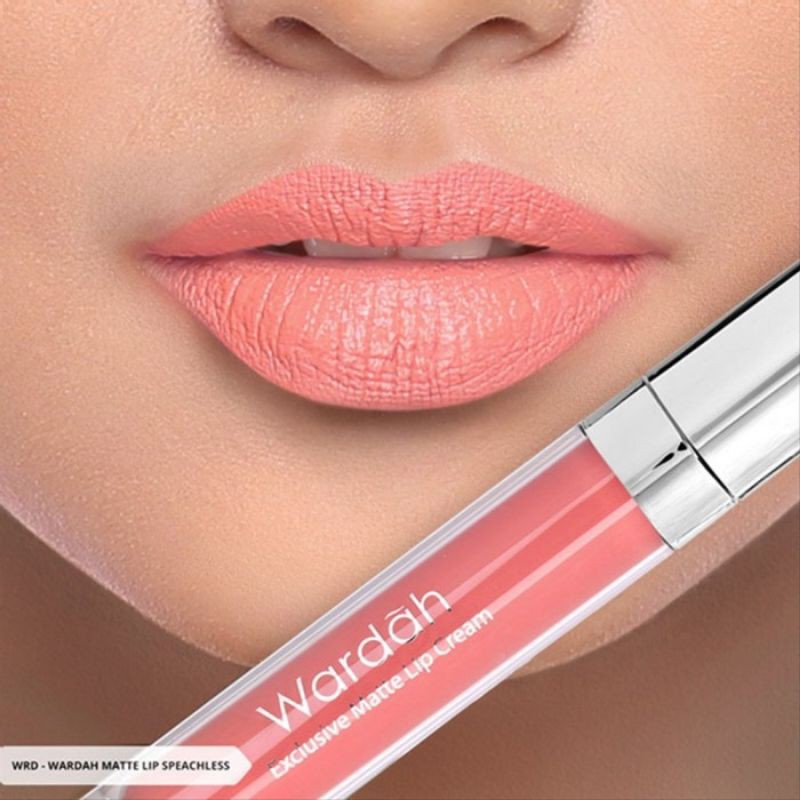 wardah exclusive matte lip cream - 05 Speachless