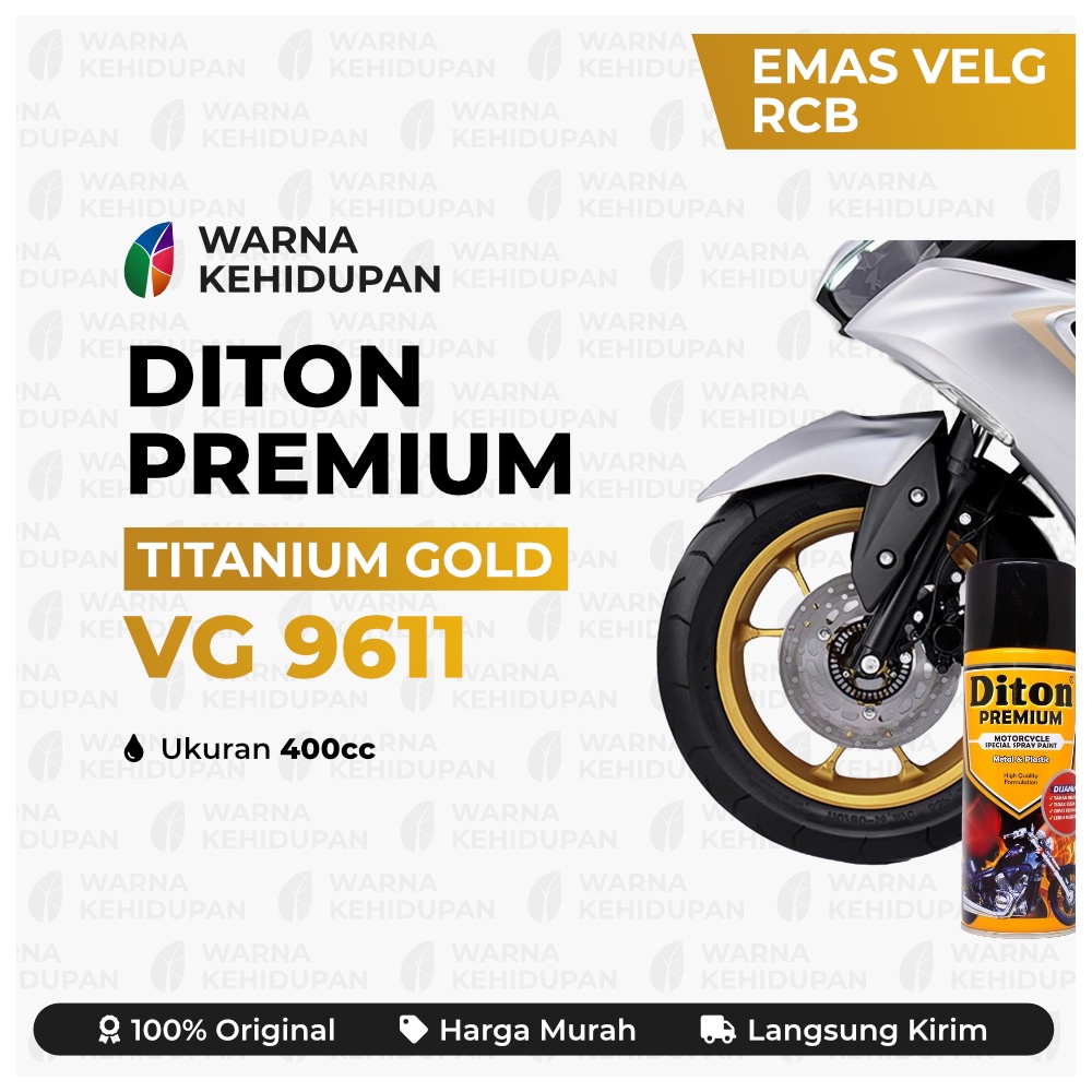 DITON PREMIUM TITANIUM GOLD VG 9611 CAT SEMPROT | PYLOX | PILOK