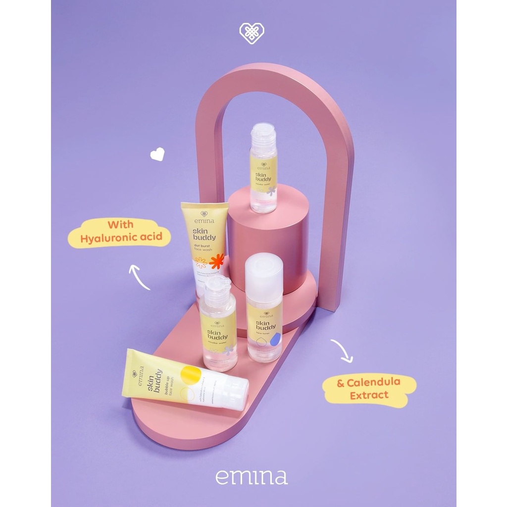 ✿ELYSABETHME✿ ˜”*°• emina •°*”˜. Emina Skin Buddy Dot Burst face wash sabun cuci muka cocok untuk remaja dan dewasa