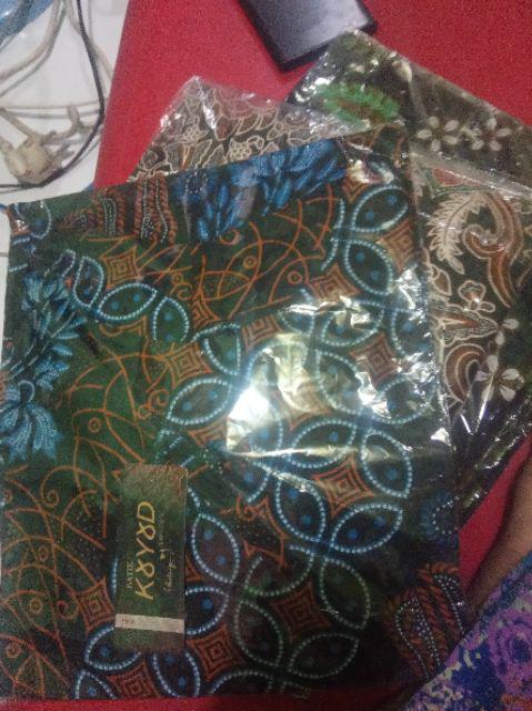 Batik Dolby Dolbi Dobby Doby Tenun Sutra Tulis Katun Atbm Baron Atasan Batik Wanita Sogan Srg308