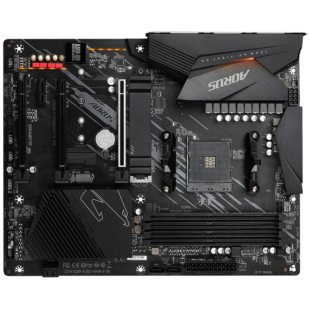 GIGABYTE B550 AORUS ELITE V2 | Motherboard AMD AM4 DDR4 ATX USB3.2