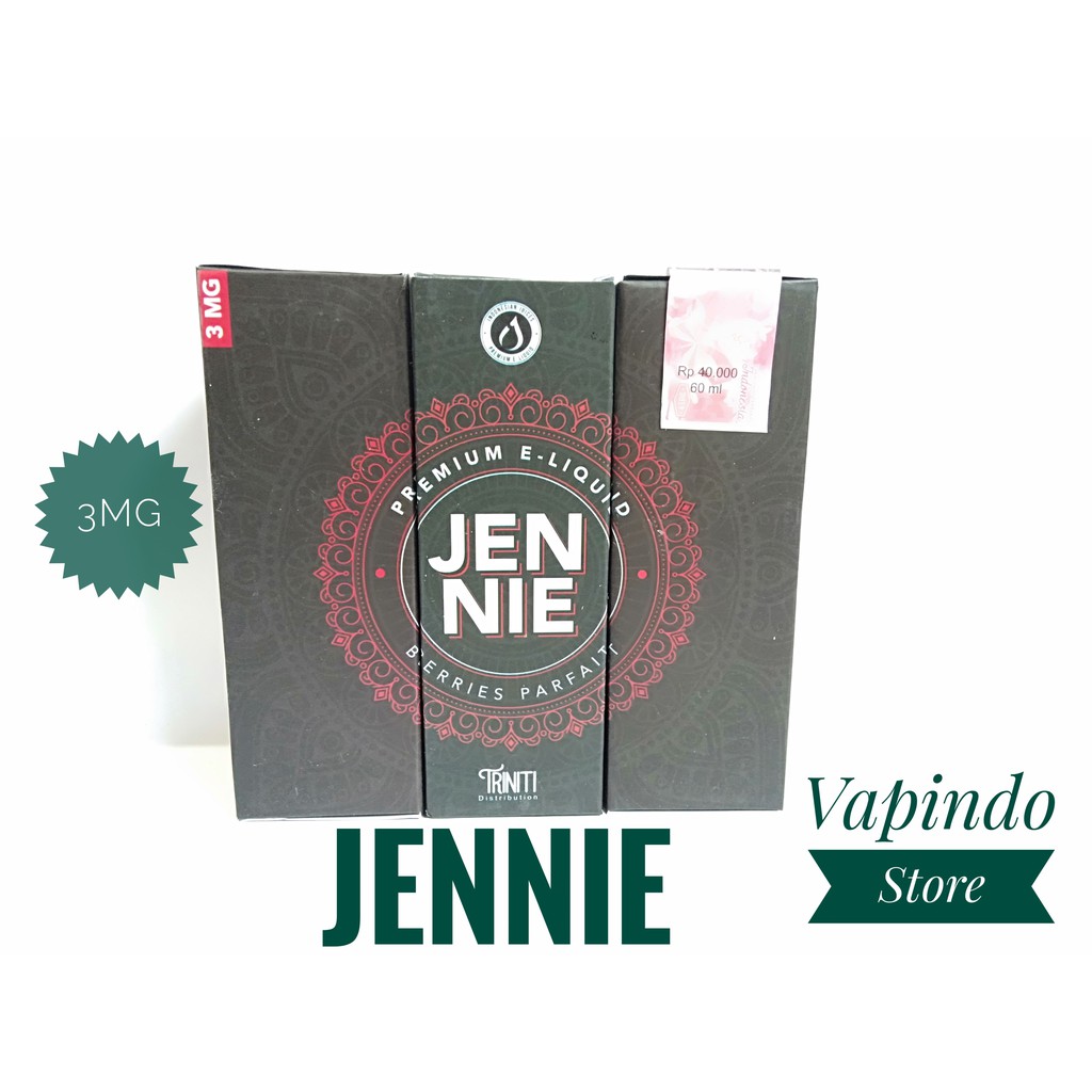 [3MG] JENNIE BERRIES PARFAIT 60ML BY INDONESIAN JUICE E LIQUID VAPE