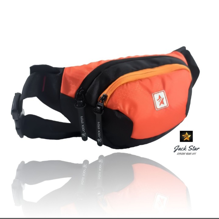 Tas Pria Sling Bag Outdoor / Waistbag Gaul Keren Pria / Tas Pinggang JS Fix Colour