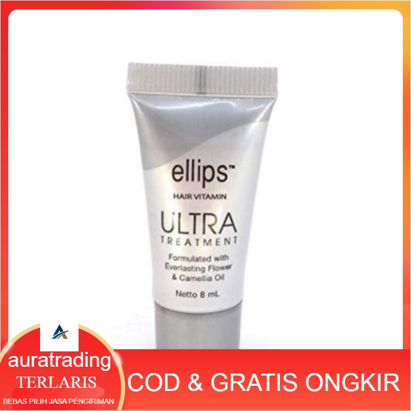 Jual Ellips Hair Vitamin Ultra Treatment 8ml Vitamin Rambut Shopee