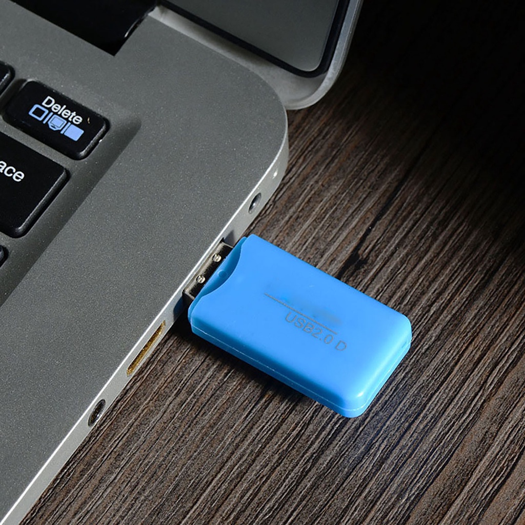 Adaptor Card Reader Memori TF Micro Digital Mini USB 2.0 Untuk Laptop