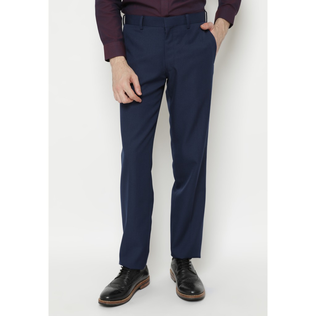 Jobb Sanford Celana  Panjang  Pria  Slim Fit Navy Shopee  