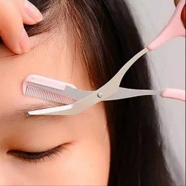 Eyebrow tools cutting gunting merapihkan alis mata 2010