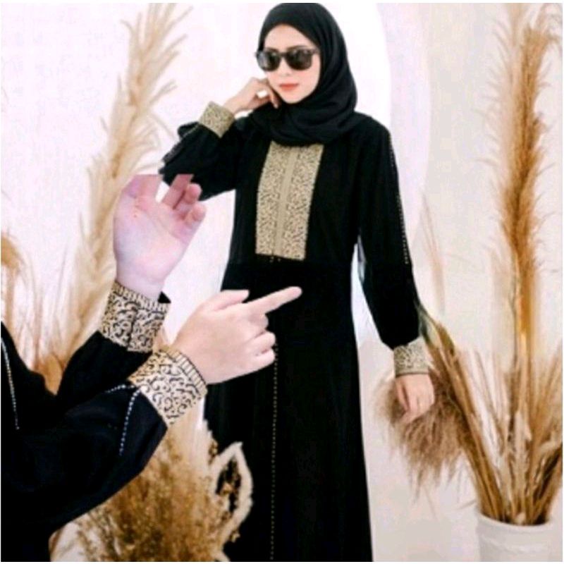 Abaya Hitam Arab / Abaya Murah/ Abaya Hitam