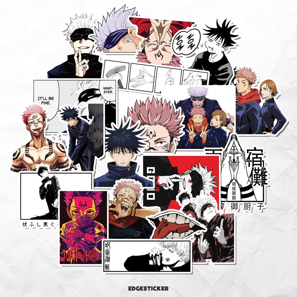 

20pcs JUJUTSU KAISEN ANIME Sticker Tumblr Aesthetic Sticker HP