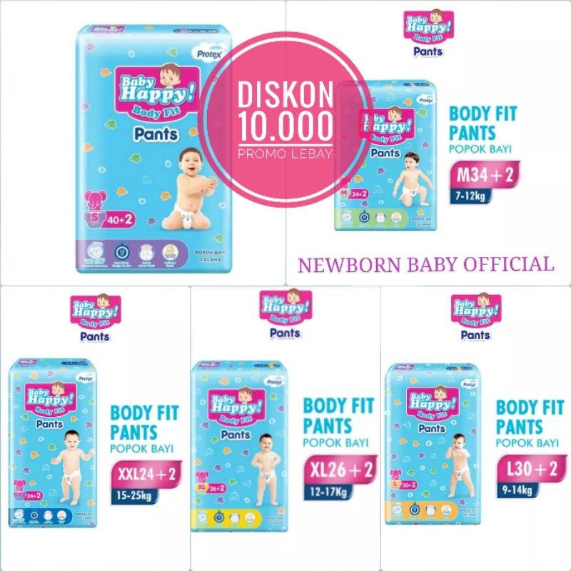 Mamypoko Extra Kering Newborn 44 NB-S44 NB44 NBS44 Mamypoko Newborn  44 Mamypoko M40 Extra Kering / Baby Happy