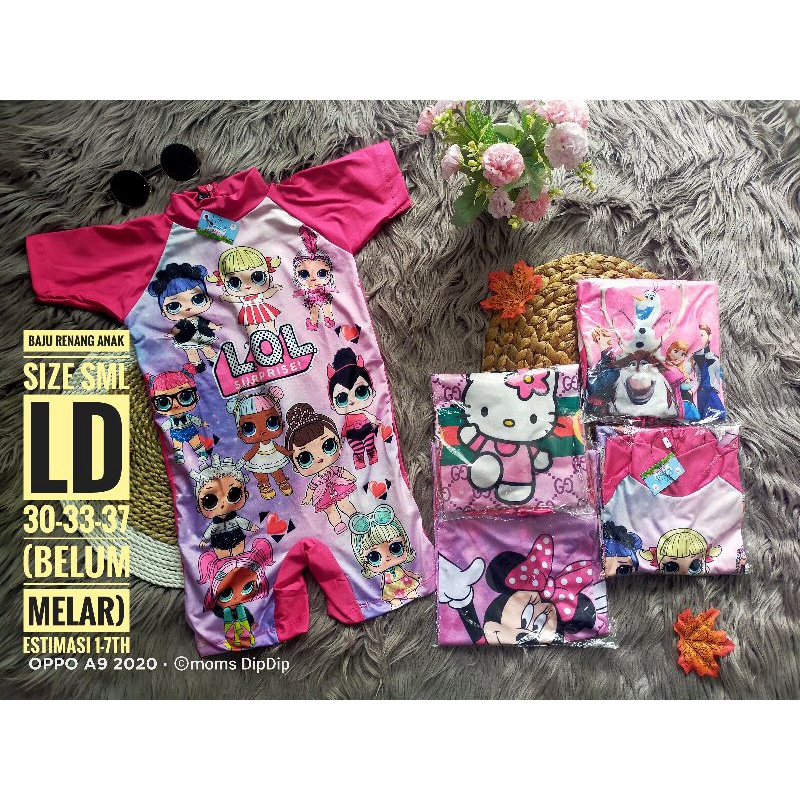 baju renang anak- anak / baju renang  / baju renang anak
