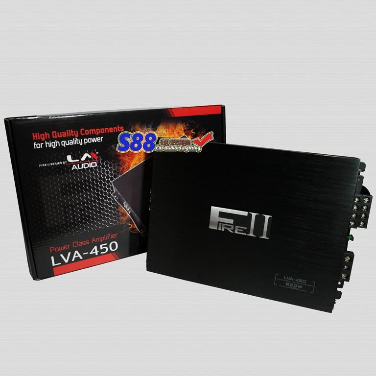 Fire II By LM Audio LVA-450 4-Ch Power Amplifier