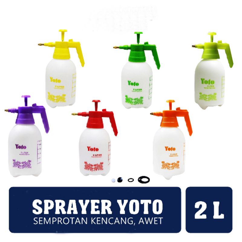 Semprotan YOTO 2L - untuk tanaman, hewan peliharaan dll.