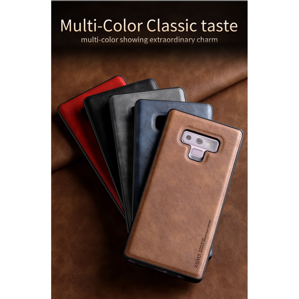 Case Suitable For Samsung Note 9 10 10 Pro 10 Plus ORIGINAL X LEVEL Premium Leather EARL III