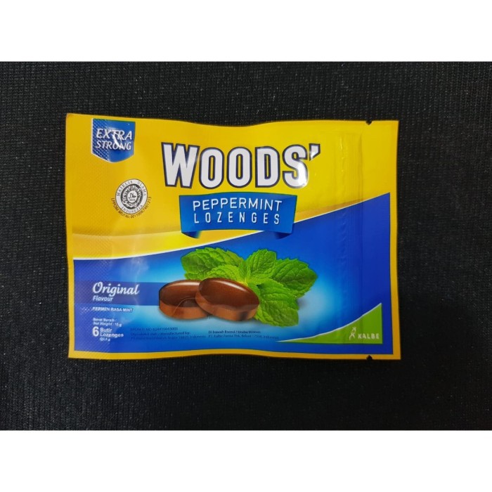 

PERMEN WOODS ORIGINAL, LEMON, CHERRY PELEGA TENGGOROKAN BATUK LOZENGES