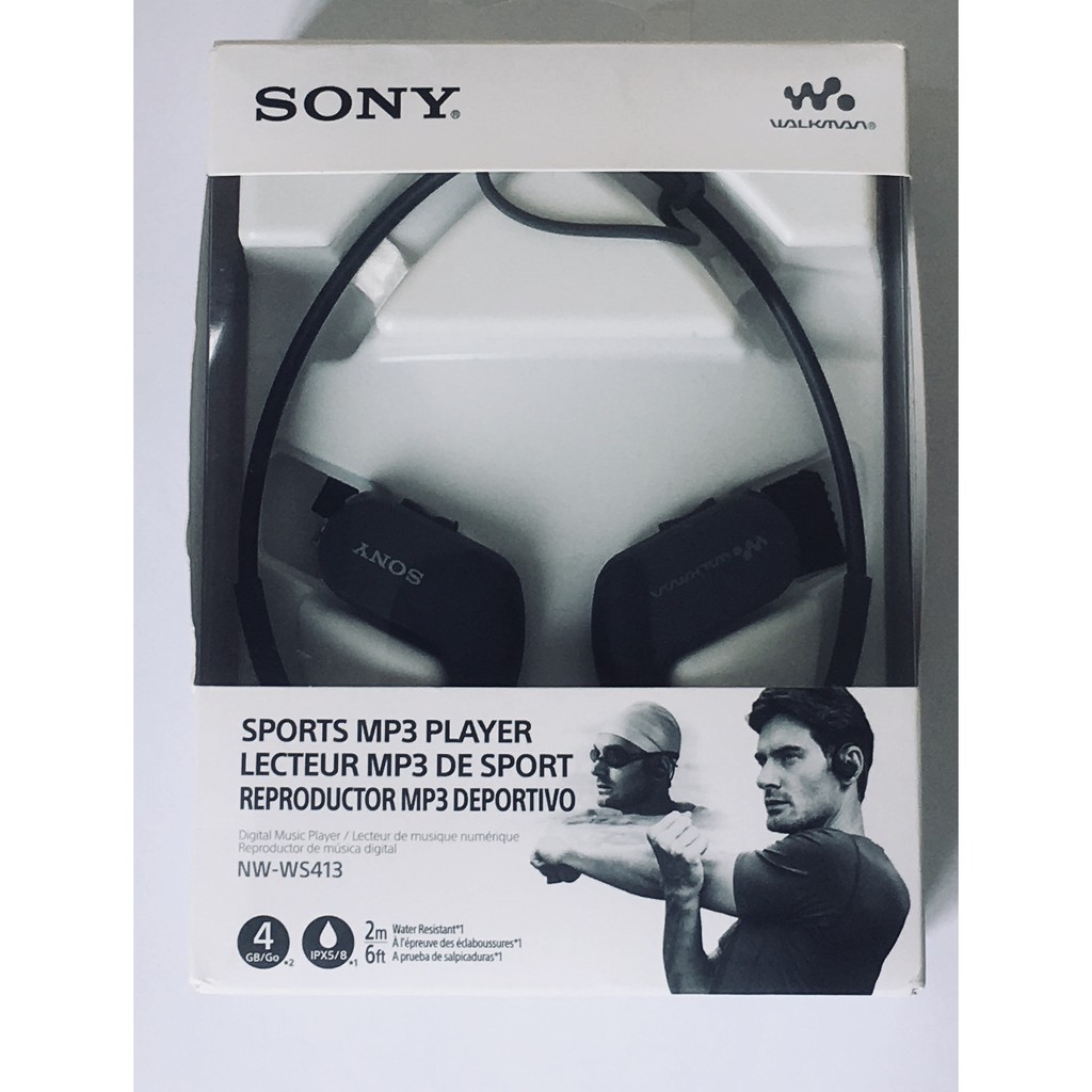 Sony Waterproof and Dustproof Walkman MP3 Player 4GB NW-WS413