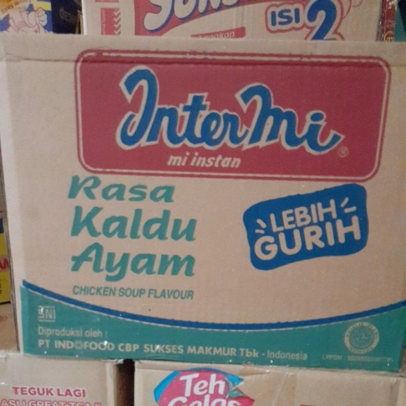 

Intermi rasa kaldu ayam 1 dus isi 40x60 gram