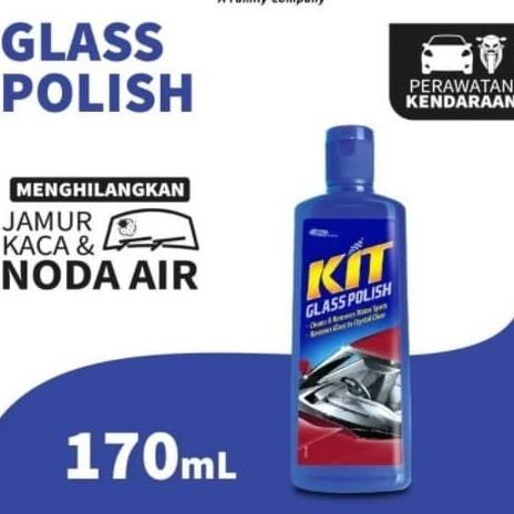 Diskon Terbaik Kit Glass Polish 170mL Poles Kaca Mobil Anti Water Spot Jamur Goresan