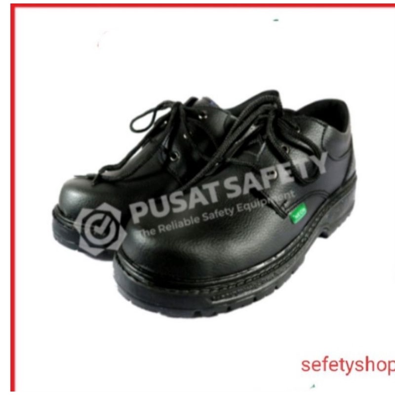 Sepatu Safety Pria Sepatu Safety Kicker Lapangan Proyek Ujung Besi Kicker Sepatu Safety Proyek Ujung Besi - Septy Shoes Boot - Septi Kerja Lapangan Kulit Sintetis Tali