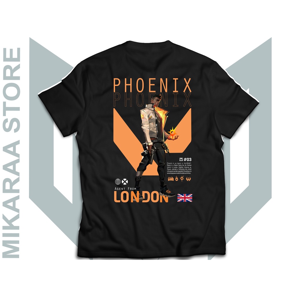 Kaos Valorant Phoenix