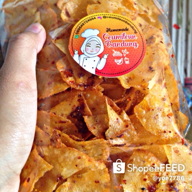 

keripik setan/keripik singkong/Kiripik gentayangan by ceumileun bandung