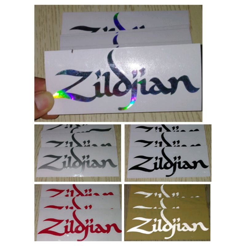 STICKER ZILDJIAN CUTTING